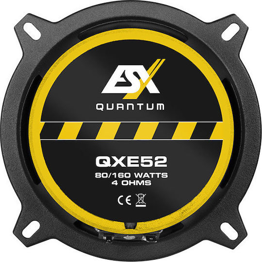 Esx Комплект Автомобилни Високоговорители Quantum QXE52 5.25" с 80W RMS (2 път)