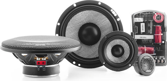 Focal ISN 100 Σετ Ηχεία Αυτοκινήτου Διαιρούμενα 6.5" με 80W RMS (2 Δρόμων)