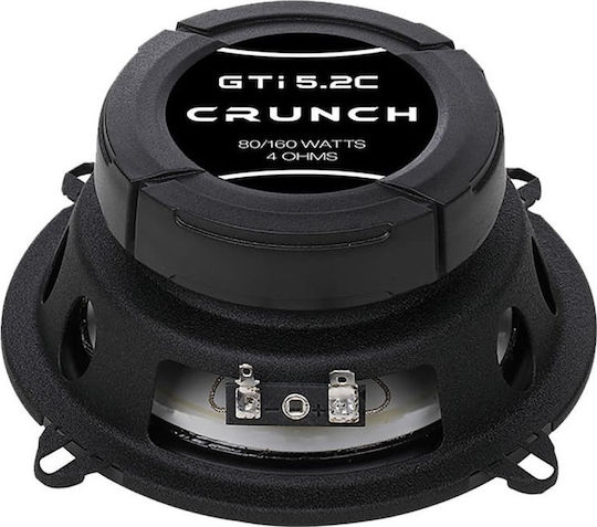 Crunch Set Boxe Auto GTi5.2C Difuzoare auto 5" cu 80W RMS (2 căi)