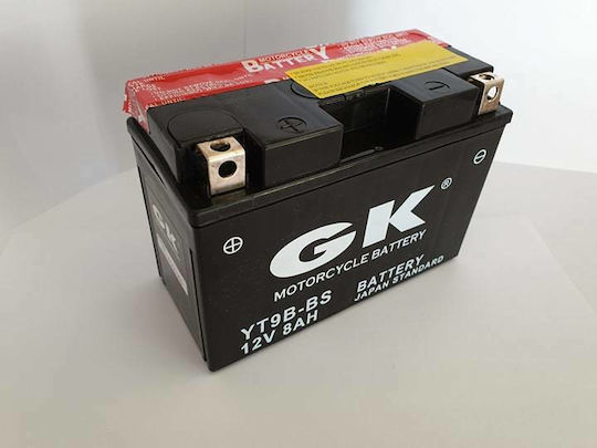 GK Inchis Baterie Motocicleta cu Capacitatea 8Ah