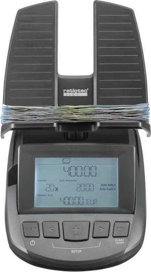 Ratiotec RS2000 Money Counter of Banknotes with Mixed Counting Capability