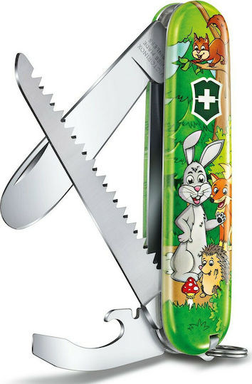 Victorinox My First Victorinox Ελβετικός Σουγιάς Πολύχρωμος σε Θήκη Rabbit