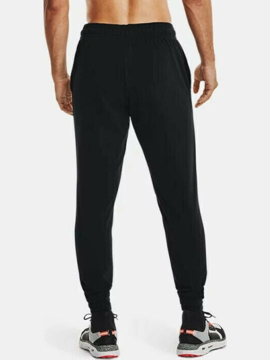 Rival Terry Sweatpants with Elastic Black