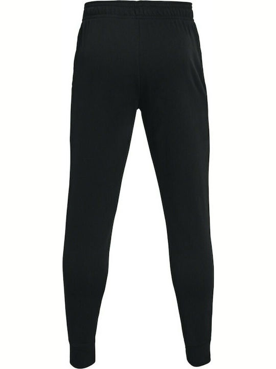 Rival Terry Sweatpants with Elastic Black