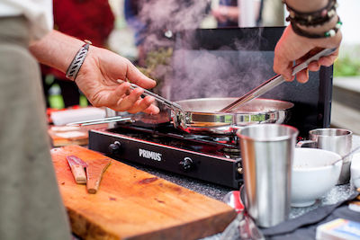 Primus Campfire Utensil for Camping Pan 21cm.