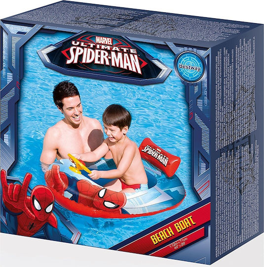 Bestway Spiderman Children's Inflatable Boat 112x71cm
