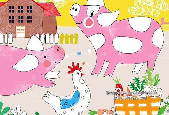 Avenir Silky Crayons Bear Карандаш