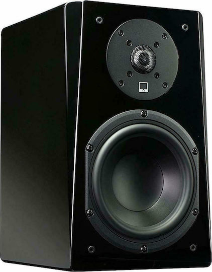 SVS Prime Bookshelf Paar Hi-Fi Lautsprecher Buch selbst 150W 2 Anzahl von Fahrern B20.3xT26.16xH33.8cm. Schwarz
