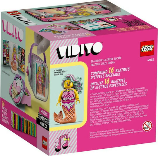 LEGO Vidiyo Candy Mermaid BeatBox for 7+ Years
