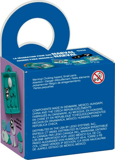 LEGO Etichetă Sac Dots Narwhal Pentru 6+ Ani 84 Bucăți