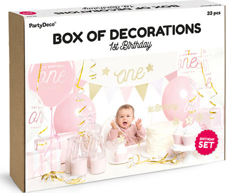 PartyDeco Комплект За Декорация За Парти 33 Бройки