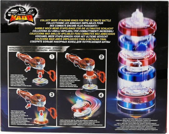 Just Toys Въртящ Върх V Stackable Deluxe Edition Огнен Дракон За 5+ Години
