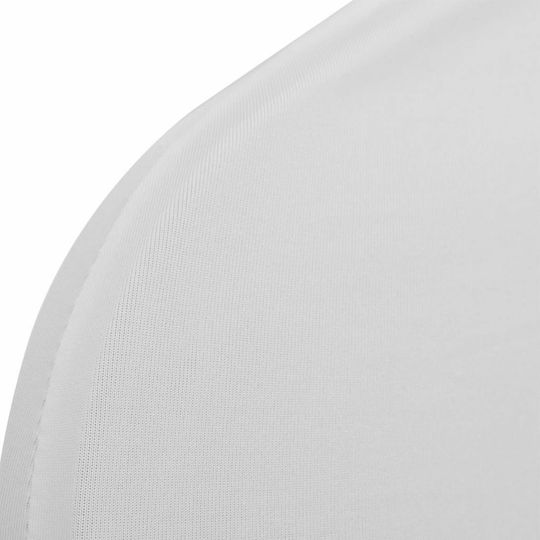 vidaXL Elastic Cover for Chair White 4pcs 131408