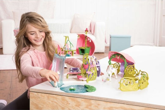 Schleich-S Glittering Flower House With Unicorns, Lake And Stable Bayala για 5-12 Ετών