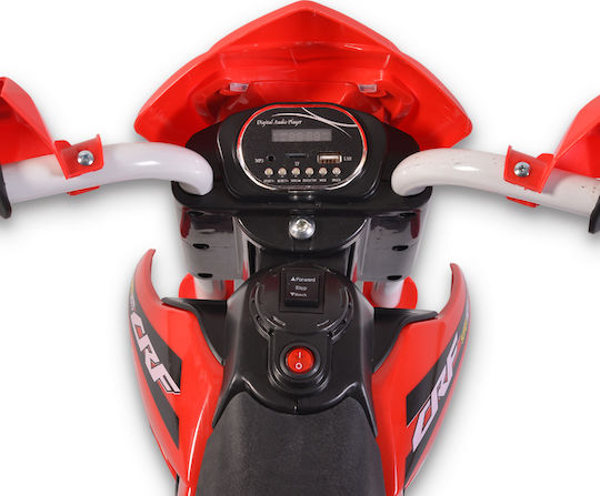 Kinder Motorrad Inspiriert Super Moto Elektroantrieb 6 Volt Rot