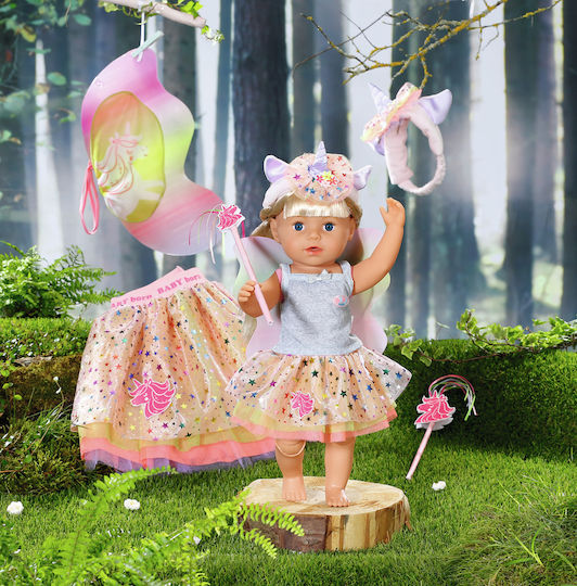 ZAPF Creation Baby geboren Kleidung Set für Babys Einhorn