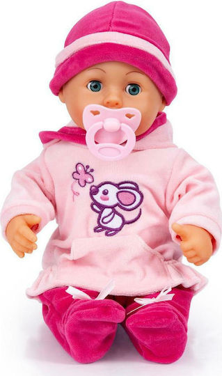 Bayer Design Baby Doll First Words Baby Doll For 3+ Years 38 cm