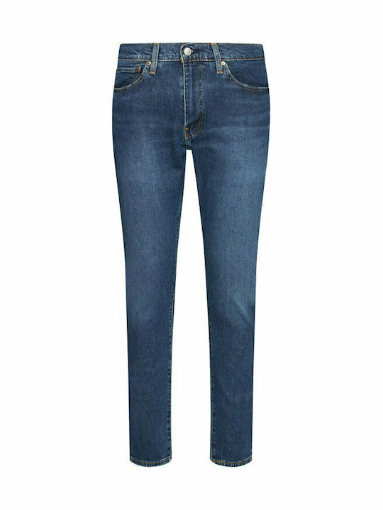 512 Men's Jeans Pants with Slim Tapered Fit Navy Blue