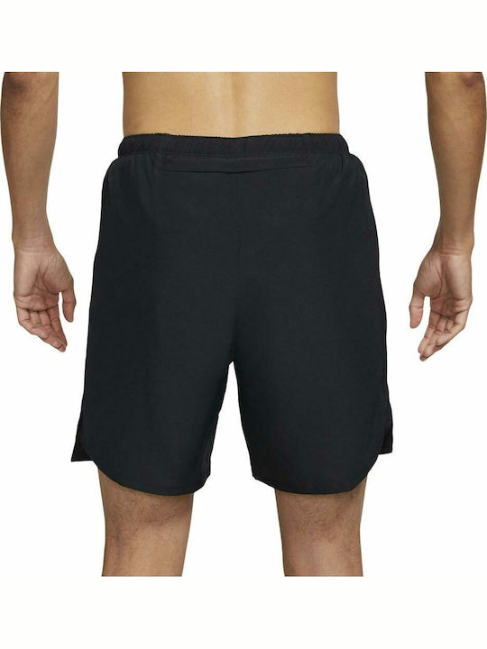 Challenger 2in1 Αθλητική Ανδρική Βερμούδα Dri-Fit Μαύρη