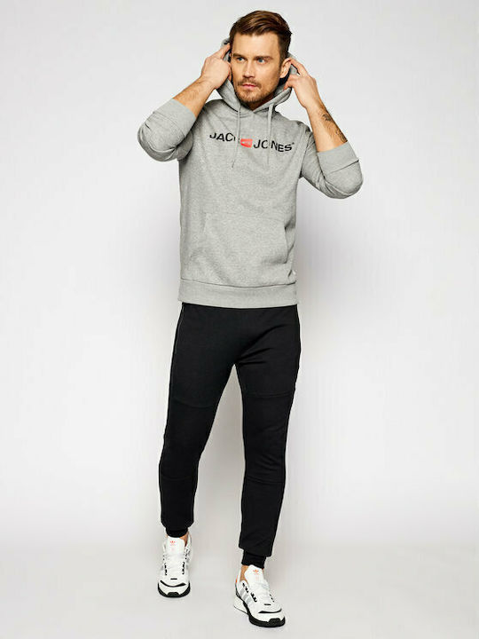 Gray Sweatshirt mit Kapuze
