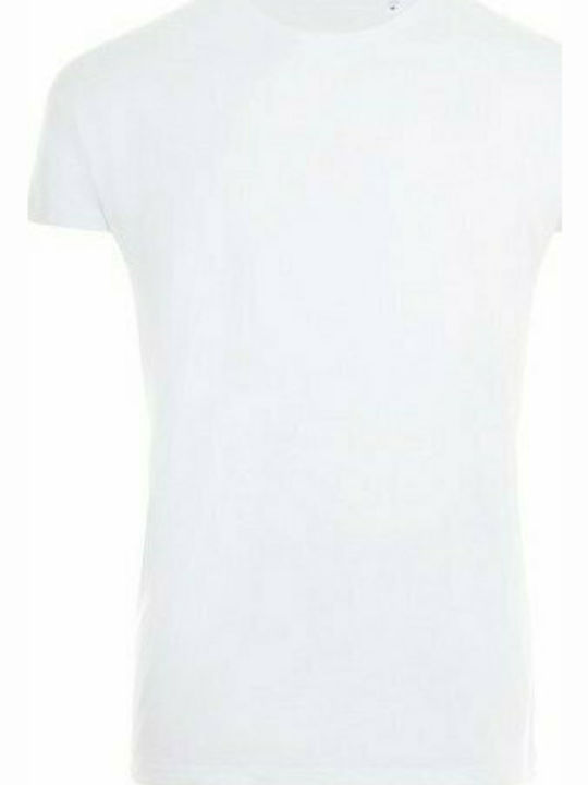 Sol's Magma Men's Short Sleeve Promotional T-Shirt White