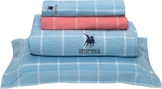 Greenwich Polo Club 2022 Υπέρδιπλο Γαλάζιο 220x240cm Greenwich Polo Club 2022 Υπέρδιπλο Γαλάζιο 220x240cm
