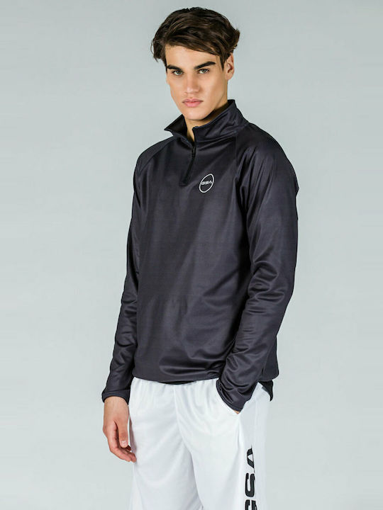 Gearplus Athletic Long Sleeve Black Blouse