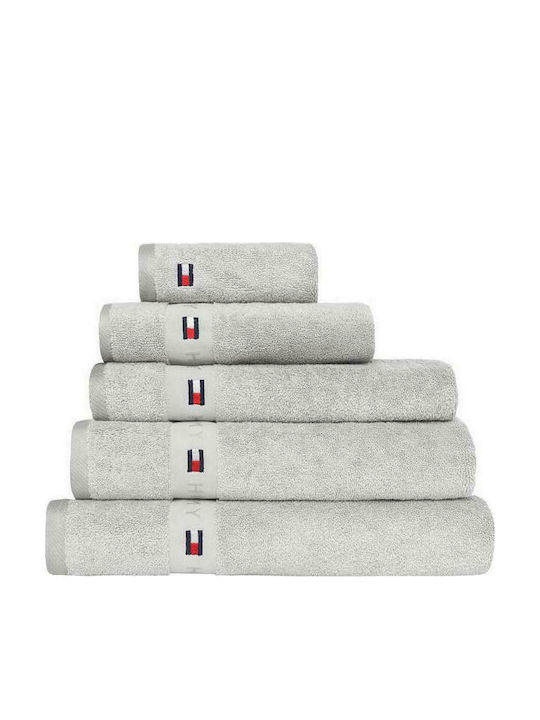 Tommy Hilfiger Hand Towel Legend 9583806 40x60cm. Silver Weight 540gr/m²