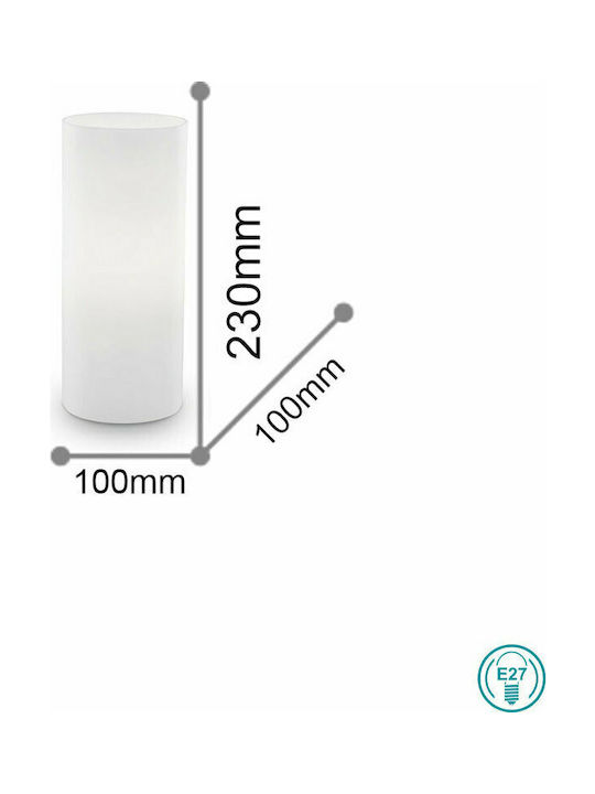 Ideal Lux Decorative Lamp with Socket for Bulb E27 White