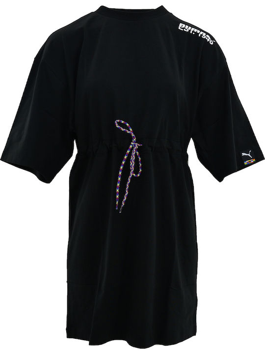 Pi Summer Mini Dress Black