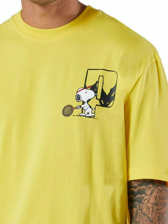 Puma X Peanuts Men's T-shirt Κίτρινο