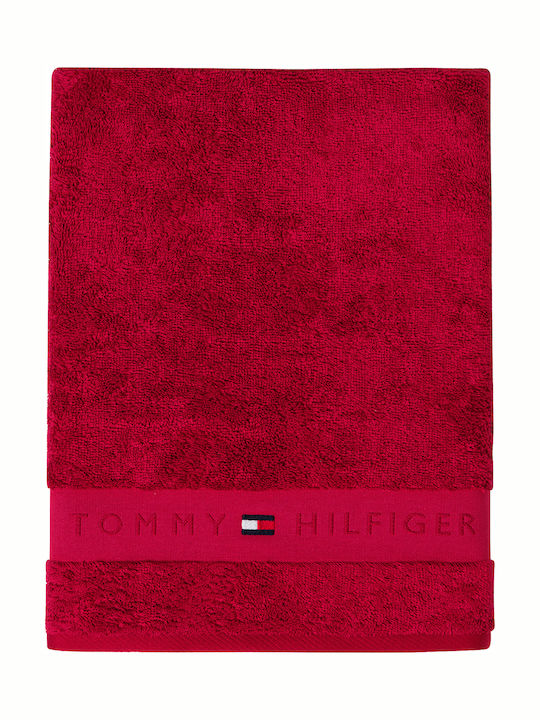 Tommy Hilfiger Facecloth Legend 9571938 50x100cm. Red Weight 540gr/m²