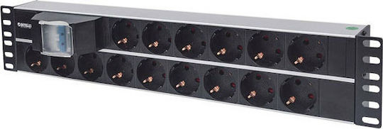 Manhattan Πολύπριζο Rack 714051 1τμχ
