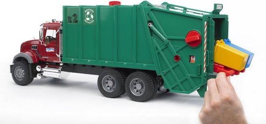 Bruder Camion De Gunoi Mack Scara 1:16 Pentru 3+ Ani