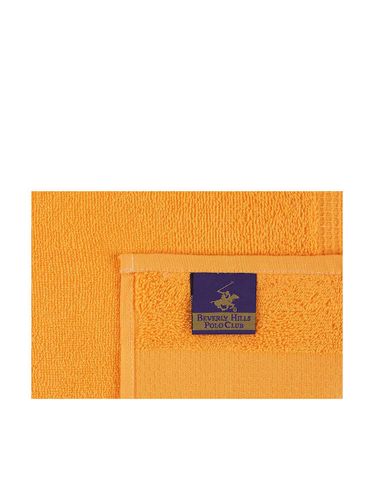 Beverly Hills Polo Club Facecloth 50xcm Yellow / Orange 4 Pieces