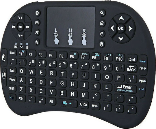 03006MKY00BK Wireless Keyboard with Touchpad English US