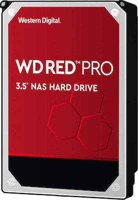 Western Digital Red Pro 12TB HDD Σκληρός Δίσκος 3.5" SATA III 7200rpm με 256MB Cache για NAS