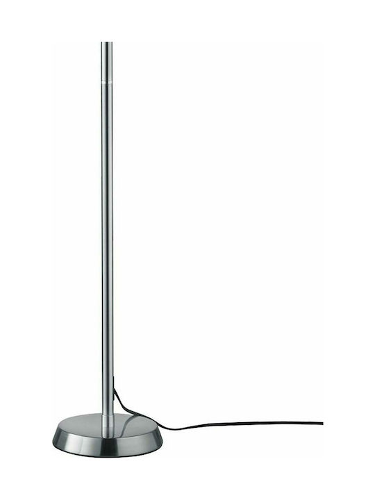 Trio Lighting Filigran LED Floor Lamp H162xW18cm. with Warm White Light 560lm Silver