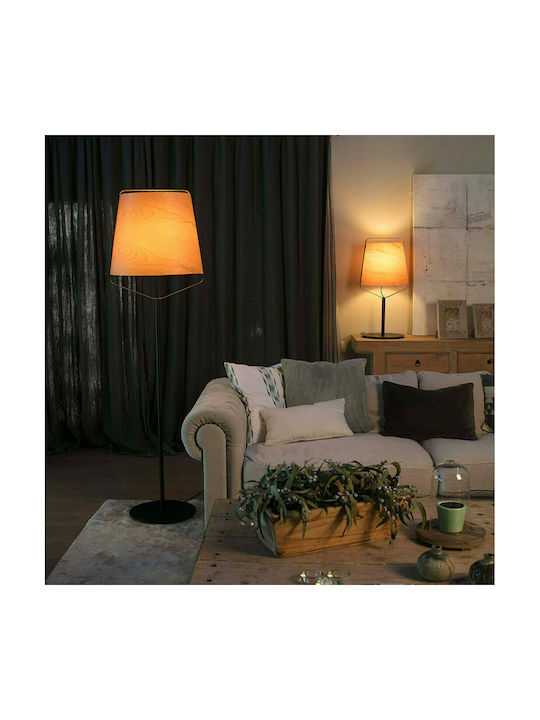 Faro Barcelona Stood Lampadăr De Podea H182xL51cm Cu Bază De Bec E27 Cireș