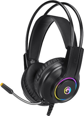 Marvo HG8935 Über Ohr Gaming-Headset mit Verbindung USB Schwarz