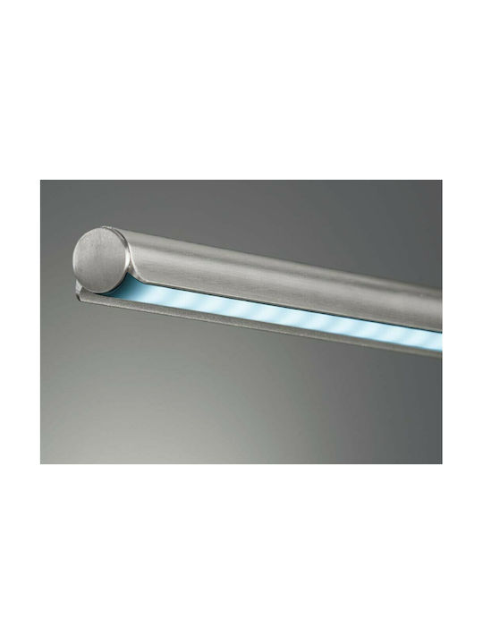 Fischer Honsel Nami LED Stehlampe H130xB23cm. mit Einstellbarem Weißem Licht Silber