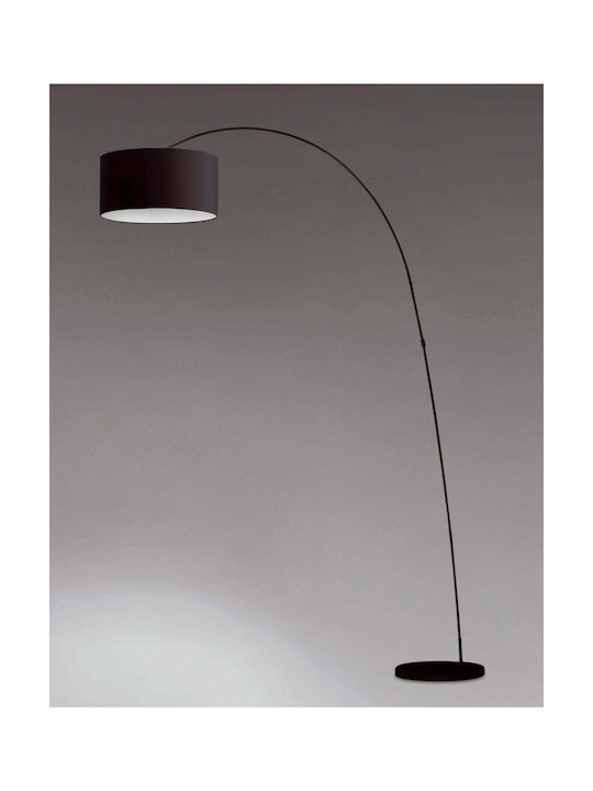 Faro Barcelona Papua Φωτιστικό Δαπέδου Υ200xΜ38εκ. με Ντουί για Λαμπτήρα E27 Μαύρο