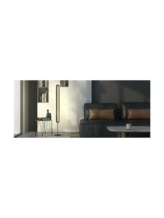 Allocacoc LightPillar Standing LED Φωτιστικό Δαπέδου Υ131xΜ20εκ. με Θερμό Λευκό Φως 1080lm Ροζ Χρυσό