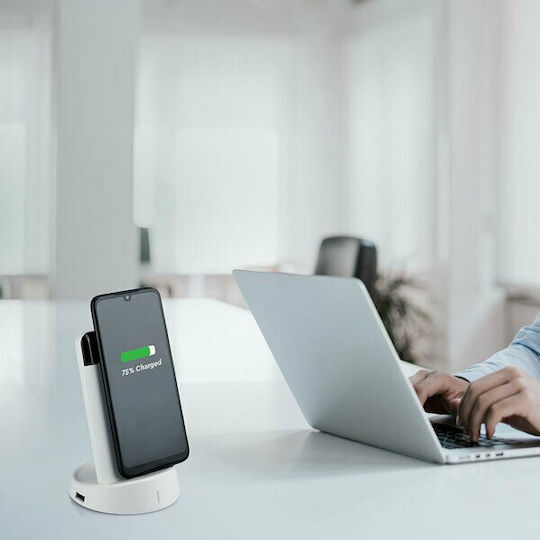 V-TAC VT-3509 Power Bank 8000mAh cu 2 Porturi USB-A Alb