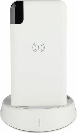 V-TAC VT-3509 Power Bank 8000mAh cu 2 Porturi USB-A Alb