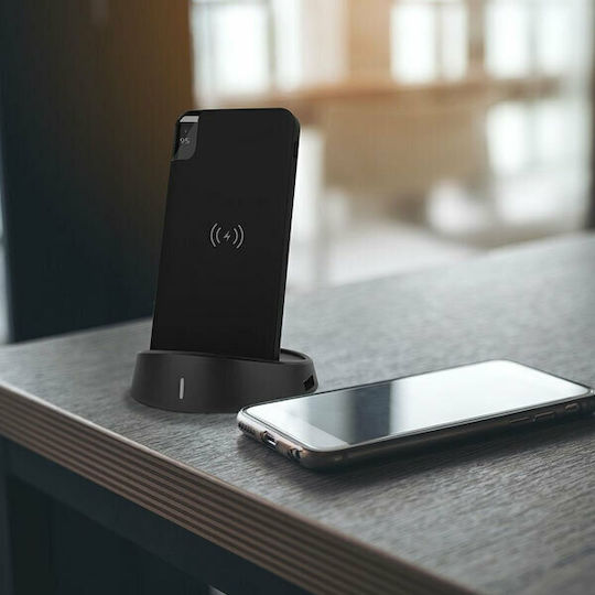 V-TAC VT-3509 Power Bank 8000mAh mit 2 USB-A Anschlüssen Schwarz