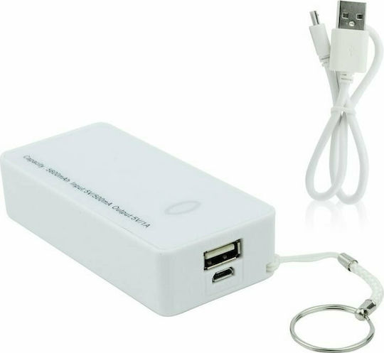 Blun ST-508 Power Bank 5600mAh cu Port USB-A Alb