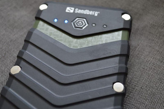 Sandberg Survivor Power Bank 20100mAh με 2 Θύρες USB-A Μαύρο