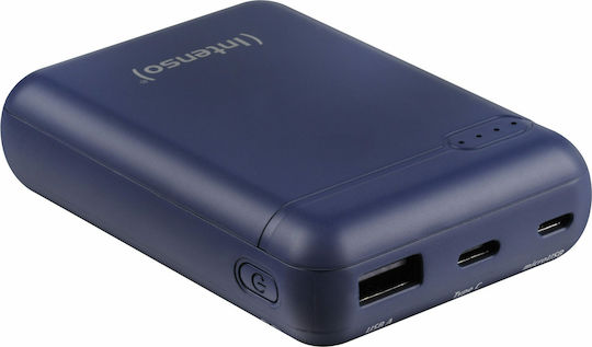 Intenso XS Power Bank 10000mAh με Θύρα USB-A και Θύρα USB-C Μπλε