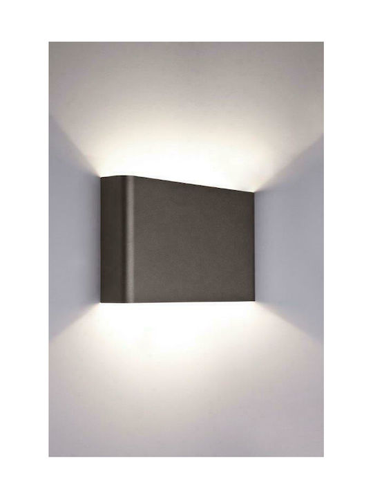 Nowodvorski Haga Modern Lamp Wall with Socket G9 Black 25x15x4cm